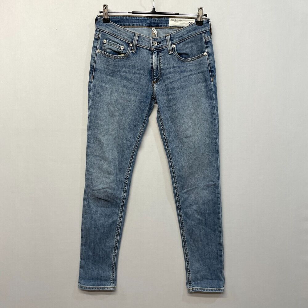Rag & Bone Women Skinny Jeans Size 25 Blue Denim M262 -9